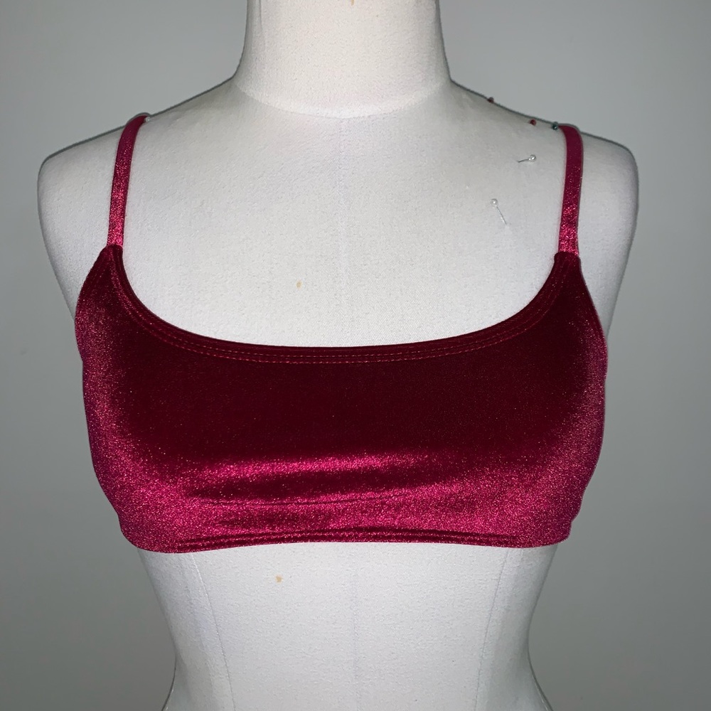 Velvet bralette